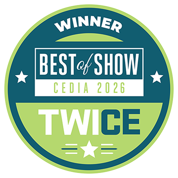 TWICE Best of Show at CEDIA Expo 2026 winner