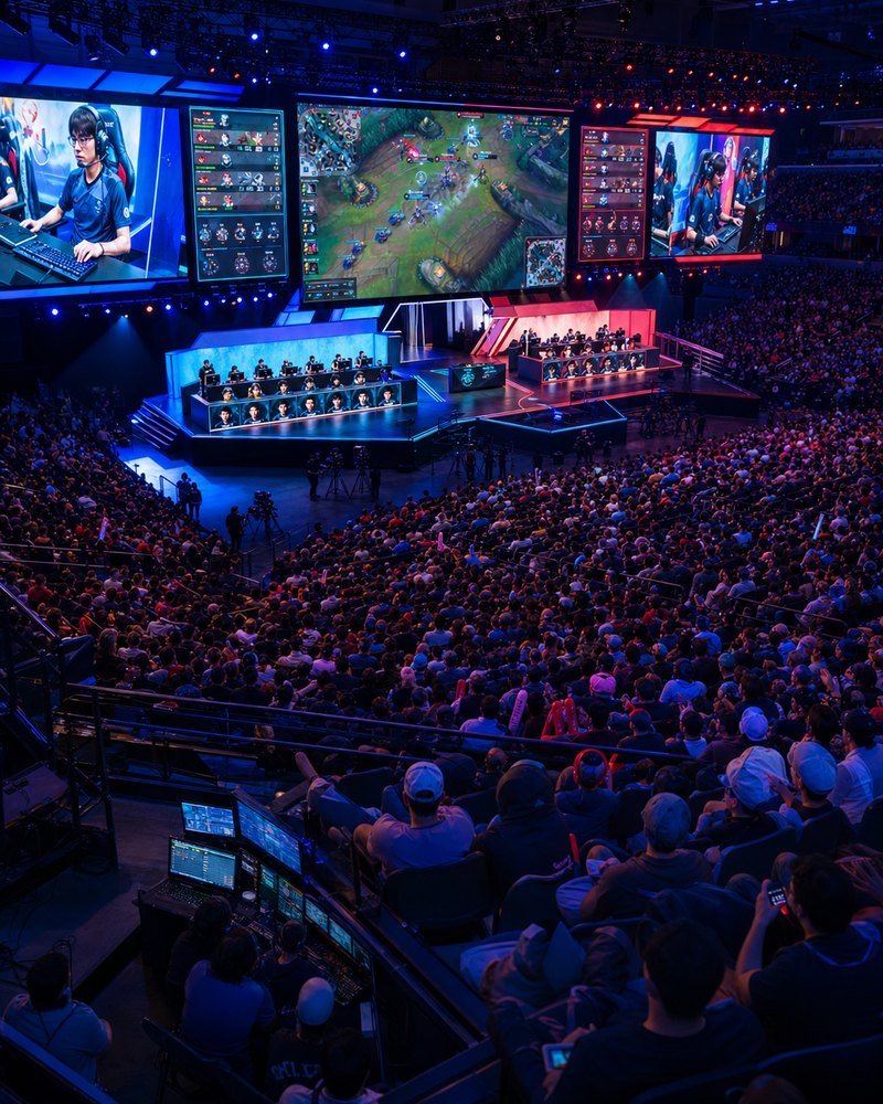 eSports venue controlled with REEVE trademark