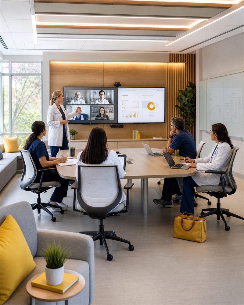 Healthcare venue controlled with REEVE trademark